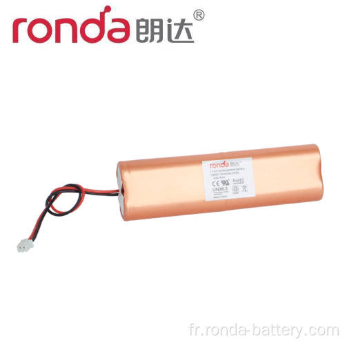 Batterie LIGE de l'urgence IFR18650 6.4V 3AH LIFEPO4